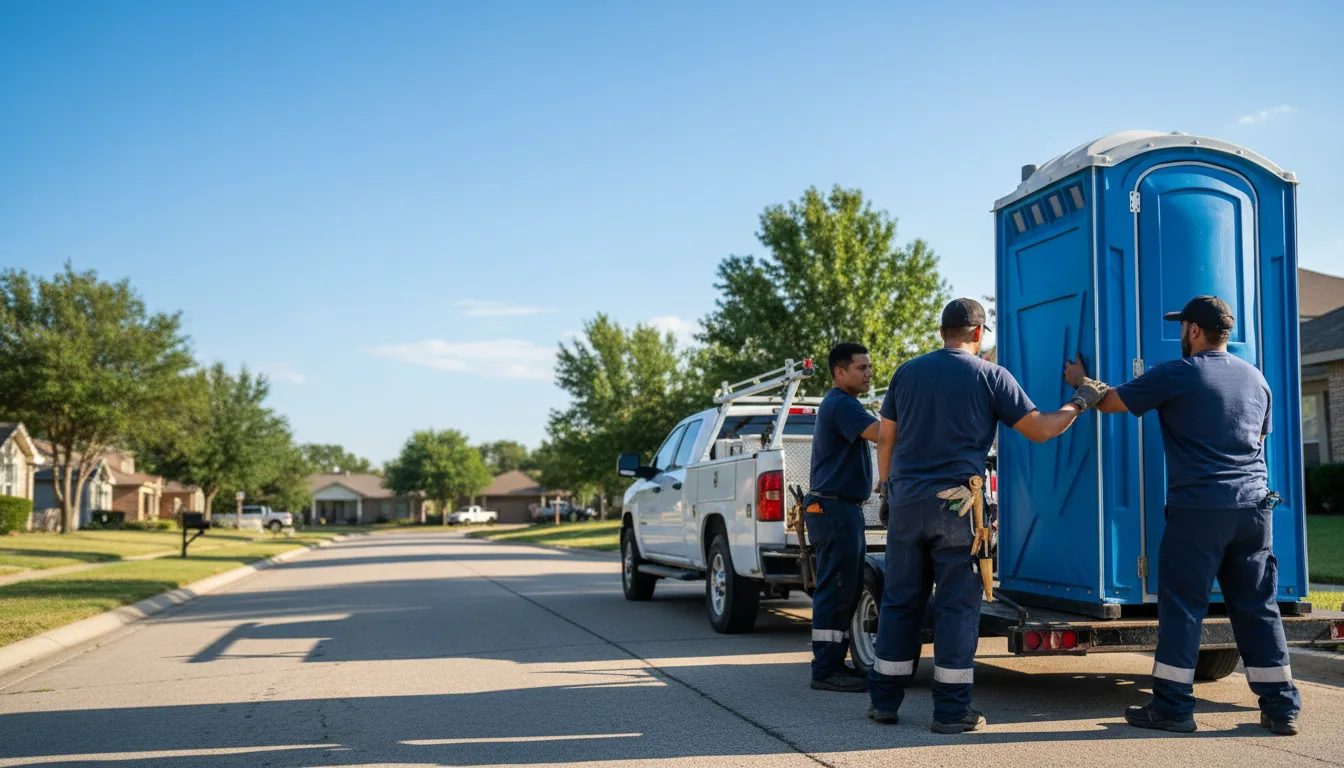 Portable Toilet Rental in Memphis, TX near me